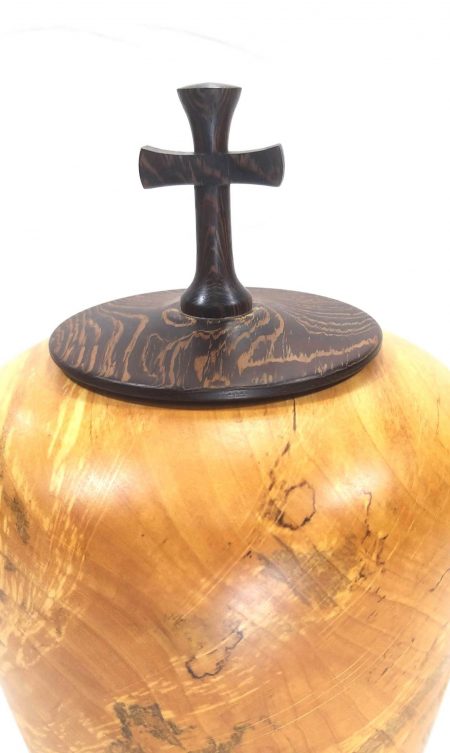 cross on the urn